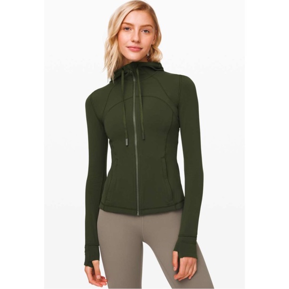 LULULEMON | Hooded Define Jacket *Nulu in Camo Green, Size 6 - Picture 1 of 14